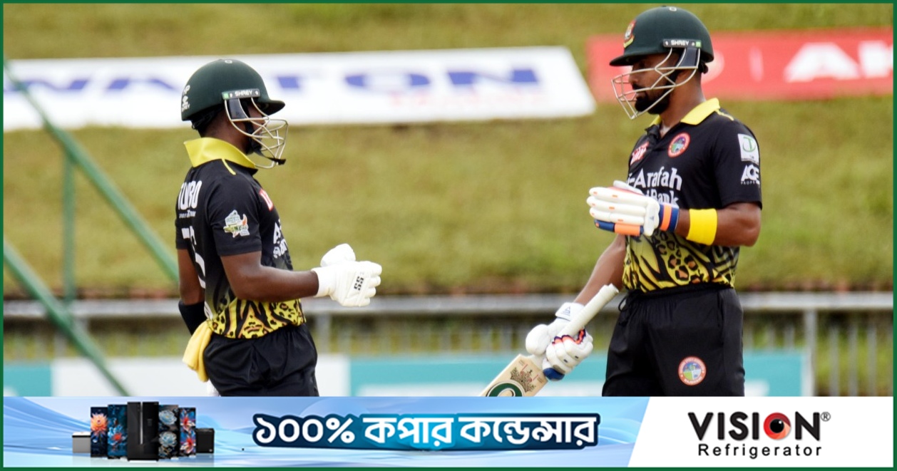 হাবিবুর ও 'দুই' সাব্বিরের ঝড়ে ১৫ ওভারে রাজশাহীর পুঁজি '২০০'